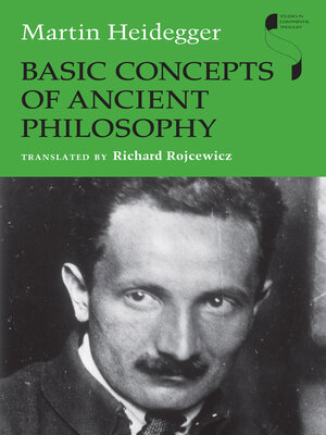 cover image of Basic Concepts of Ancient Philosophy